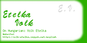 etelka volk business card